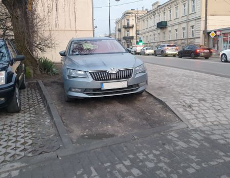 Trawnik czy klepisko? Problem z parkowaniem na Wojska Polskiego