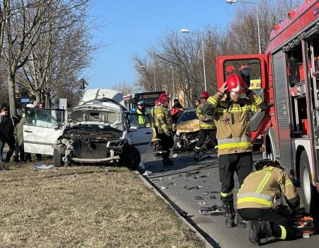 Groźny wypadek na Kostromskiej w Piotrkowie