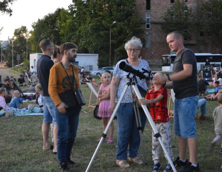 Noc Perseidów, Kosmiczne warsztaty w piotrkowskiej mediatece