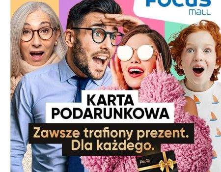 Focus Mall w Piotrkowie wprowadził karty podarunkowe