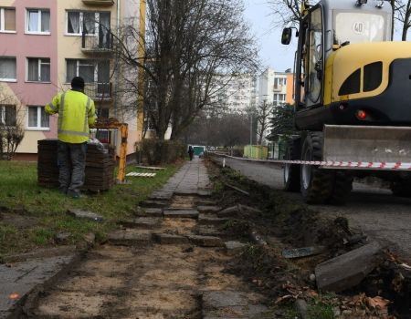 Rozpoczął się remont drogi na osiedlu Armii Krajowej