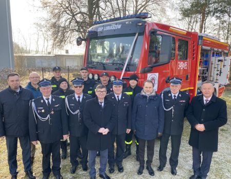 Nowoczesny średni samochód ratowniczo-gaśniczy dla OSP Lubiaszów