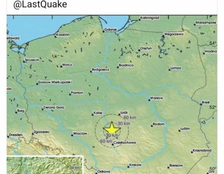 Trzęsienie ziemi w okolicy Bełchatowa