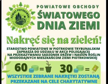 Nakręć się na zieleń, wymień nakrętki na rośliny!