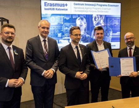 EKG: powstanie centrum Katowice Erasmus+ InnHUB