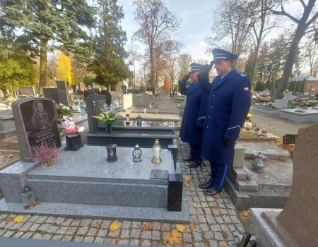 Policja pamięta o swoim byłym komendancie