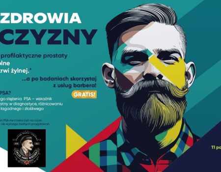 „Dzień Zdrowia Mężczyzny” - mobilny gabinet w Focus Mall w Piotrkowie