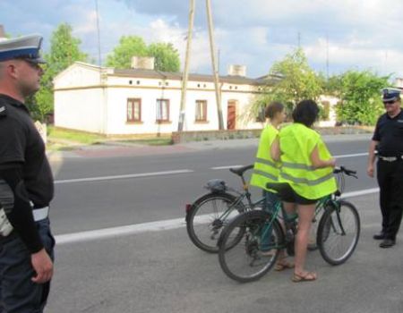 Kontrolowali rowerzystów i motorowerzystów