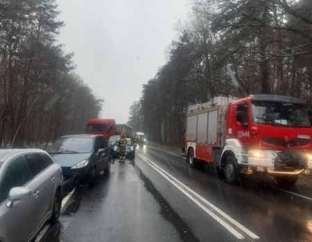 Karambol między Piotrkowem a Sulejowem