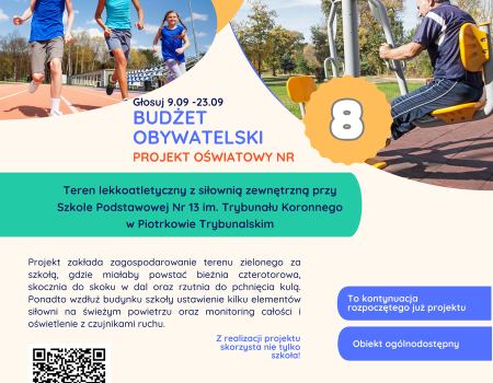 SP 13 w Piotrkowie stawia na lekkoatletykę