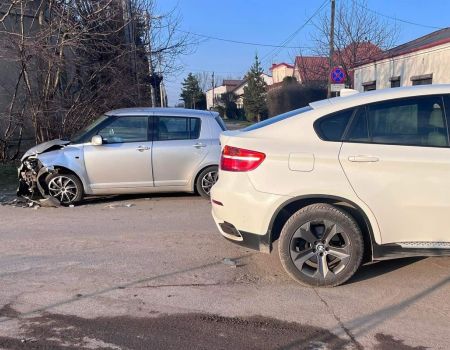 Suzuki zderzyło się z BMW