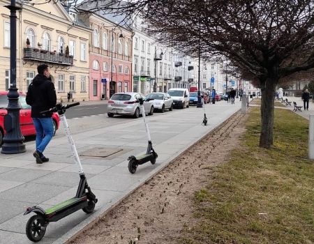 Hulajnogi znów w Piotrkowie