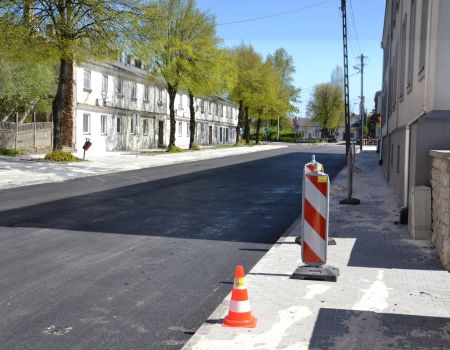 Na Wojska Polskiego prace wrą