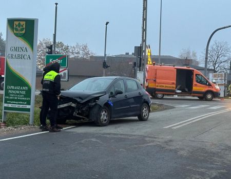 Zderzenie dwóch samochodów na DK12 w miejscowości Kafar