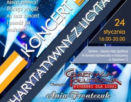 Będzie koncert charytatywny dla rodziny z Moszczenicy 