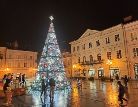 Choinka już świeci