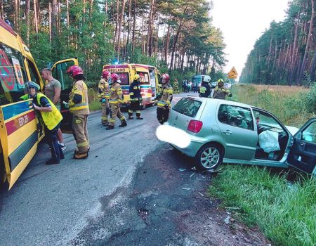 Wypadek na drodze Przygłów-Koło