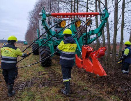 Pierwsza w Polsce maszyna do kablowania sieci energetycznych przyspieszy inwestycje PGE