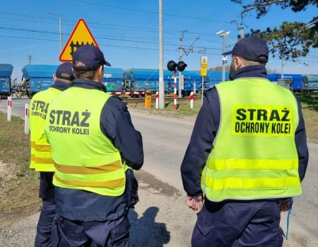 Zatrzymaj się przed torem - nie ryzykuj!