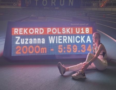 Zuzanna Wiernicka bije kolejne rekordy