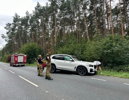 Trzy osoby ranne w wypadku na ul. Rakowskiej