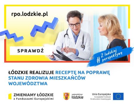 Łódzkie realizuje receptę na poprawę stanu zdrowia mieszkańców województwa