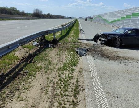 Groźny wypadek na A1