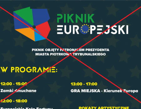 Uwaga! Europejski piknik przełożony