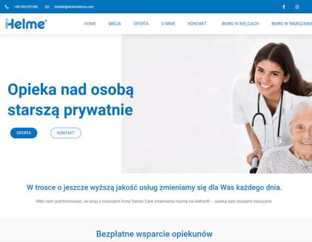 Psychologiczne aspekty całodobowej opieki nad osobą starszą