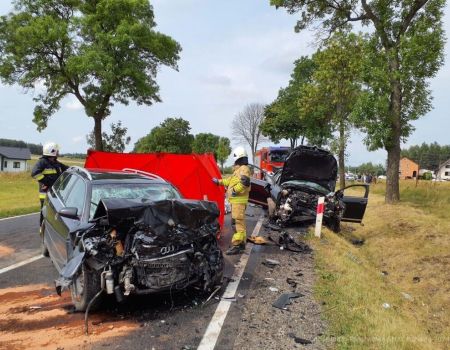 Tragedia na drodze. Nie żyją dwie osoby. Jeden z kierowców był pijany