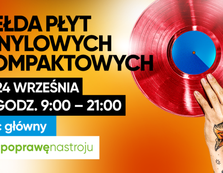 Giełda płyt winylowych - unikalne czarne krążki w Focus Mall w Piotrkowie