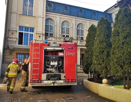 Alarm i ewakuacja w piotrkowskim MOK-u