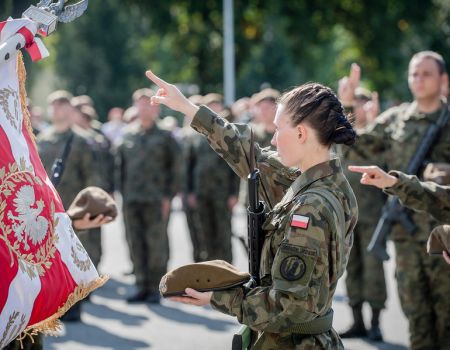 Terytorialsi otrzymali Chorągiew Wojska Polskiego