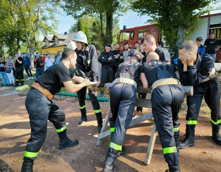 Strażacy ochotnicy rywalizowali w Łękach Szlacheckich