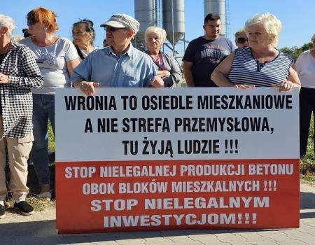 Betoniarnia utrudnia życie mieszkańców