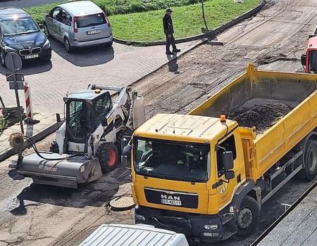 Plac budowy przy szpitalu wojewódzkim