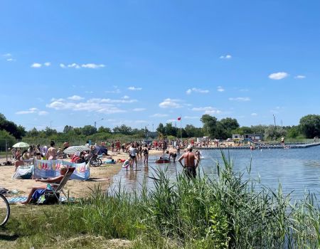 Zakaz nie przestraszył plażowiczów