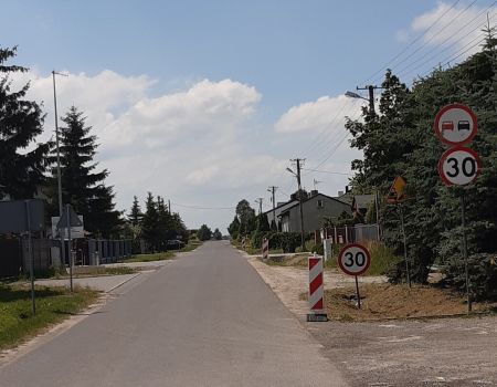 Ruszył remont drogi w miejscowościach Kafar i Brzoza w gminie Grabica
