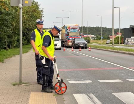 Potrącenie pieszego na Sulejowskiej. Sprawca zbiegł (AKTUALIZACJA)