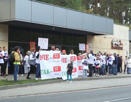 Kolejny protest w sprawie przebiegu S12