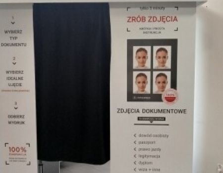 Nowoczesna fotokabina w Urzędzie Miasta