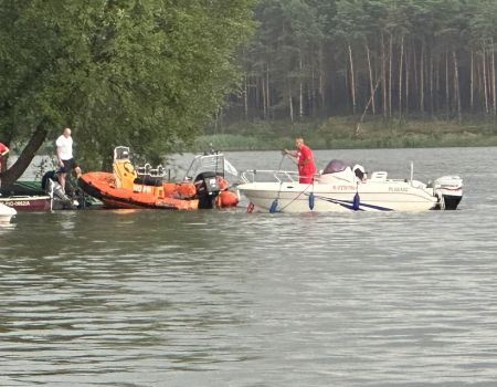 Przewrócona łódź na Zalewie Sulejowskim. Groźne zdarzenie w gminie Sulejów