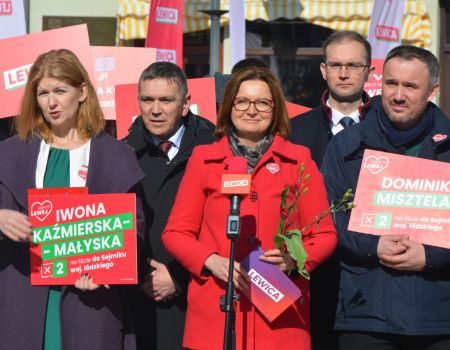 Bus Lewicy zawitał do Piotrkowa