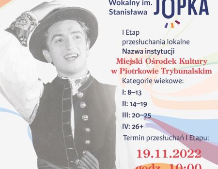 III Ogólnopolski Konkurs Wokalny im. Stanisława Jopka