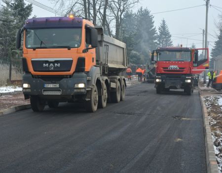 Postęp prac na Przedborskiej