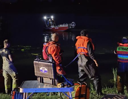 Nurkowie przeczesywali jezioro Bugaj. Akcja poszukiwawcza strażaków w Piotrkowie [Aktualizacja]