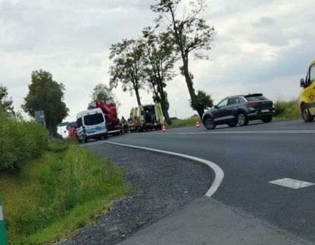 Wypadek w Longinówce. Kierująca była pijana