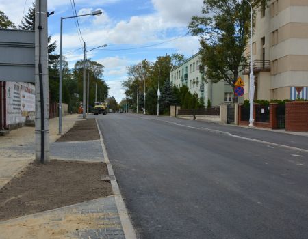 Remont ul. Żeromskiego na finiszu. Drogowcy skończą przed czasem