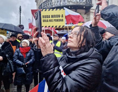 “Protest Wolnych Polaków” w Piotrkowie