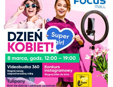 Niespodzianki na Dzień Kobiet w Focus Mall w Piotrkowie